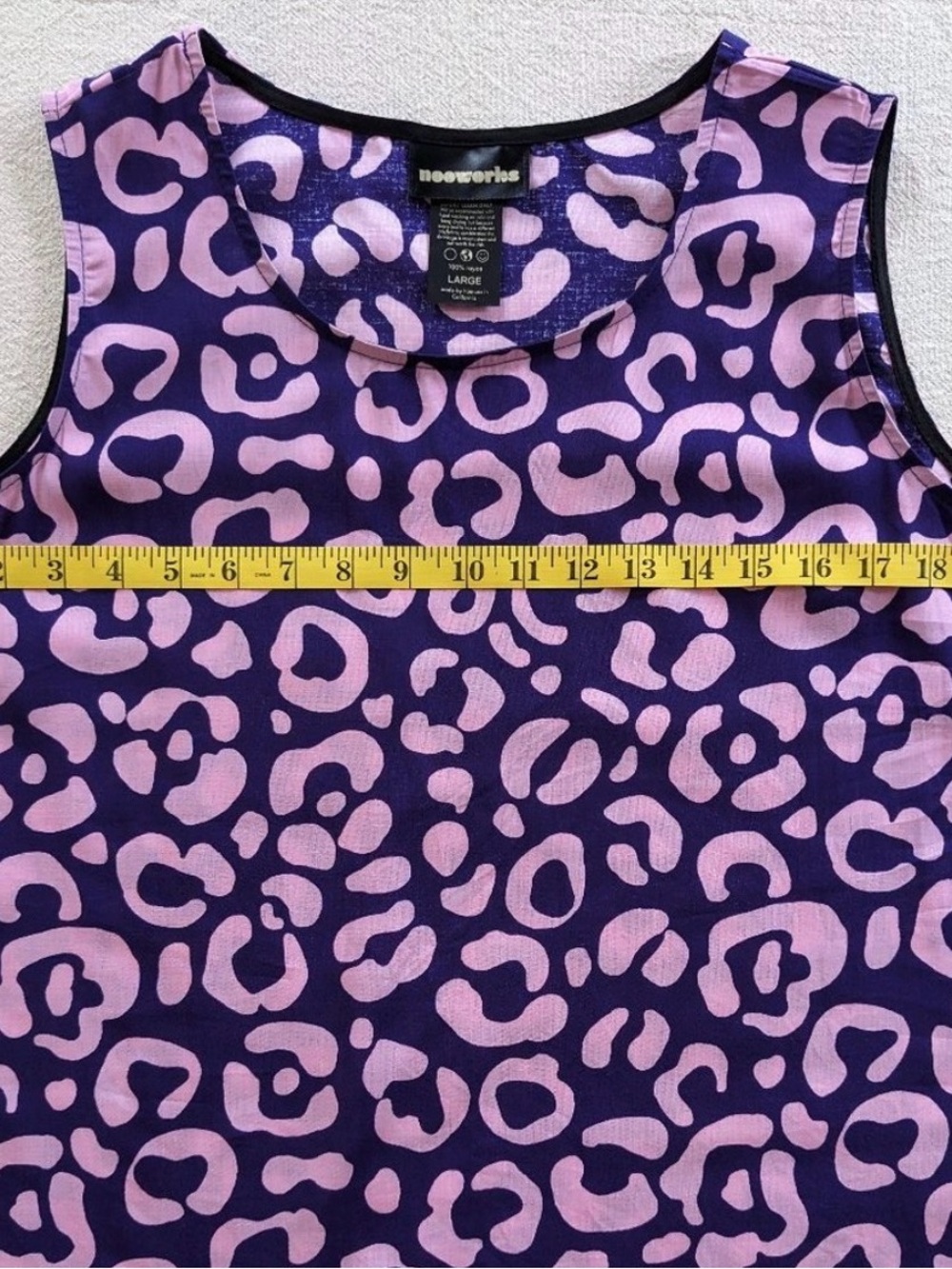 Nooworks leopard spot tank top
